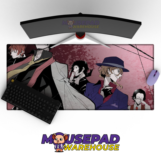 Bungo Stray Dogs V35 Mousepad Mockup