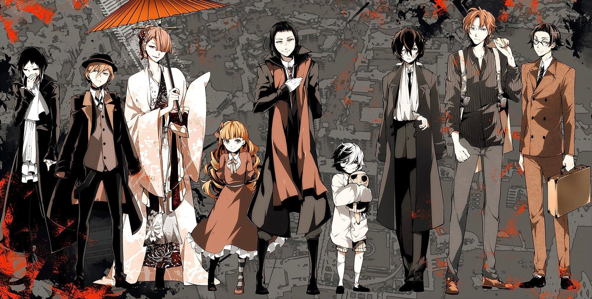 Bungo Stray Dogs V3 Mousepad