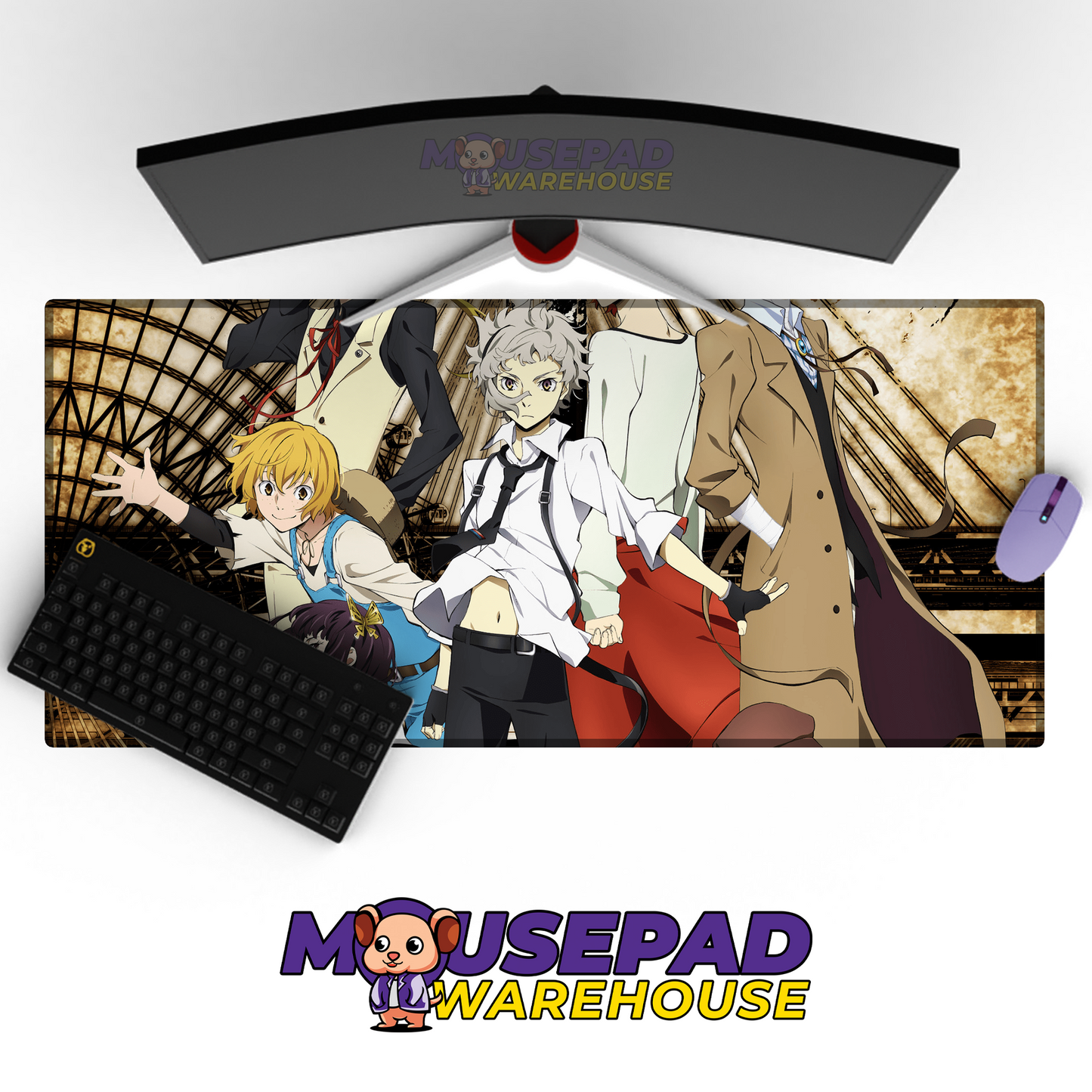 Bungo Stray Dogs V42 Mousepad Mockup