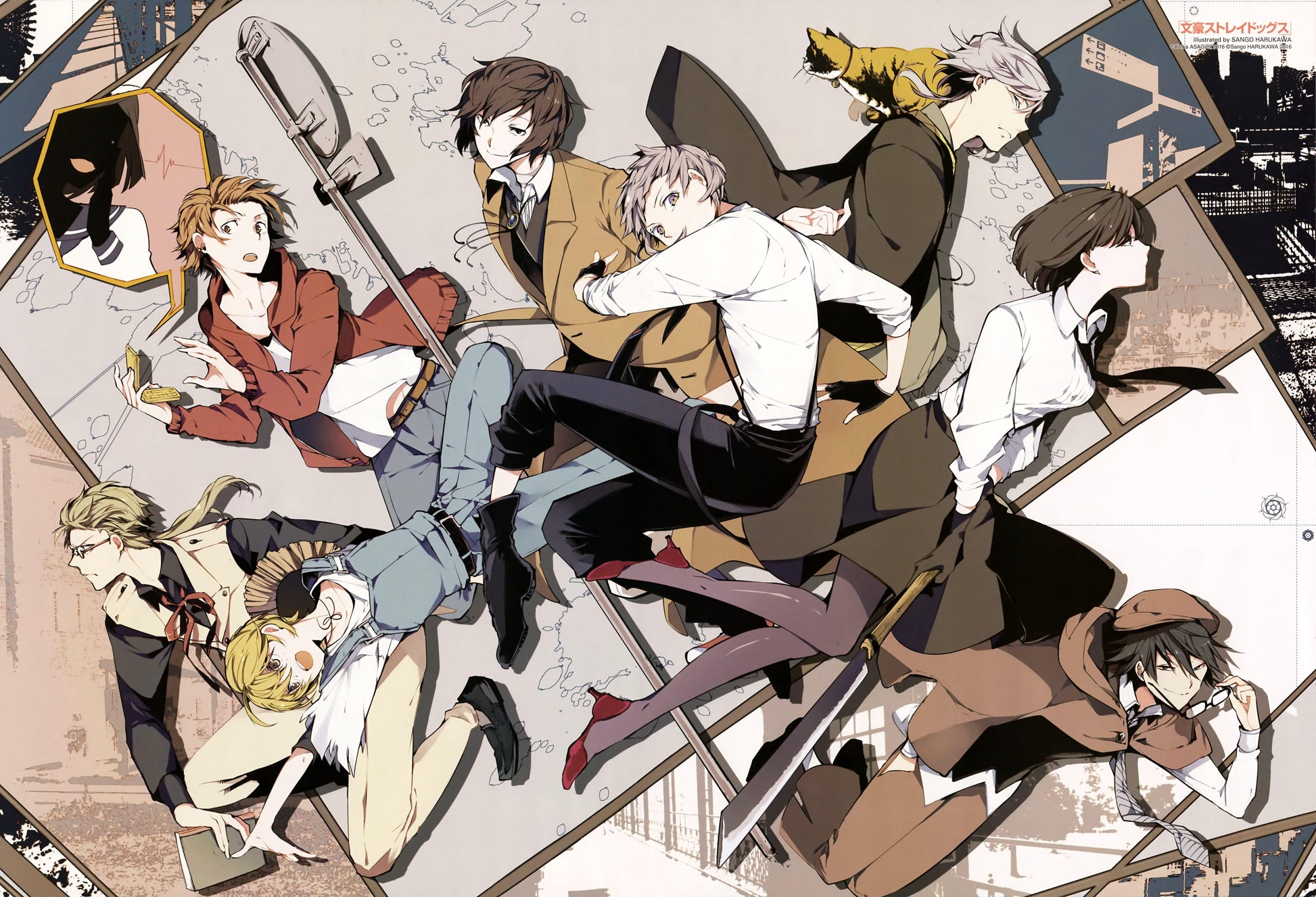 Bungo Stray Dogs V44 Mousepad