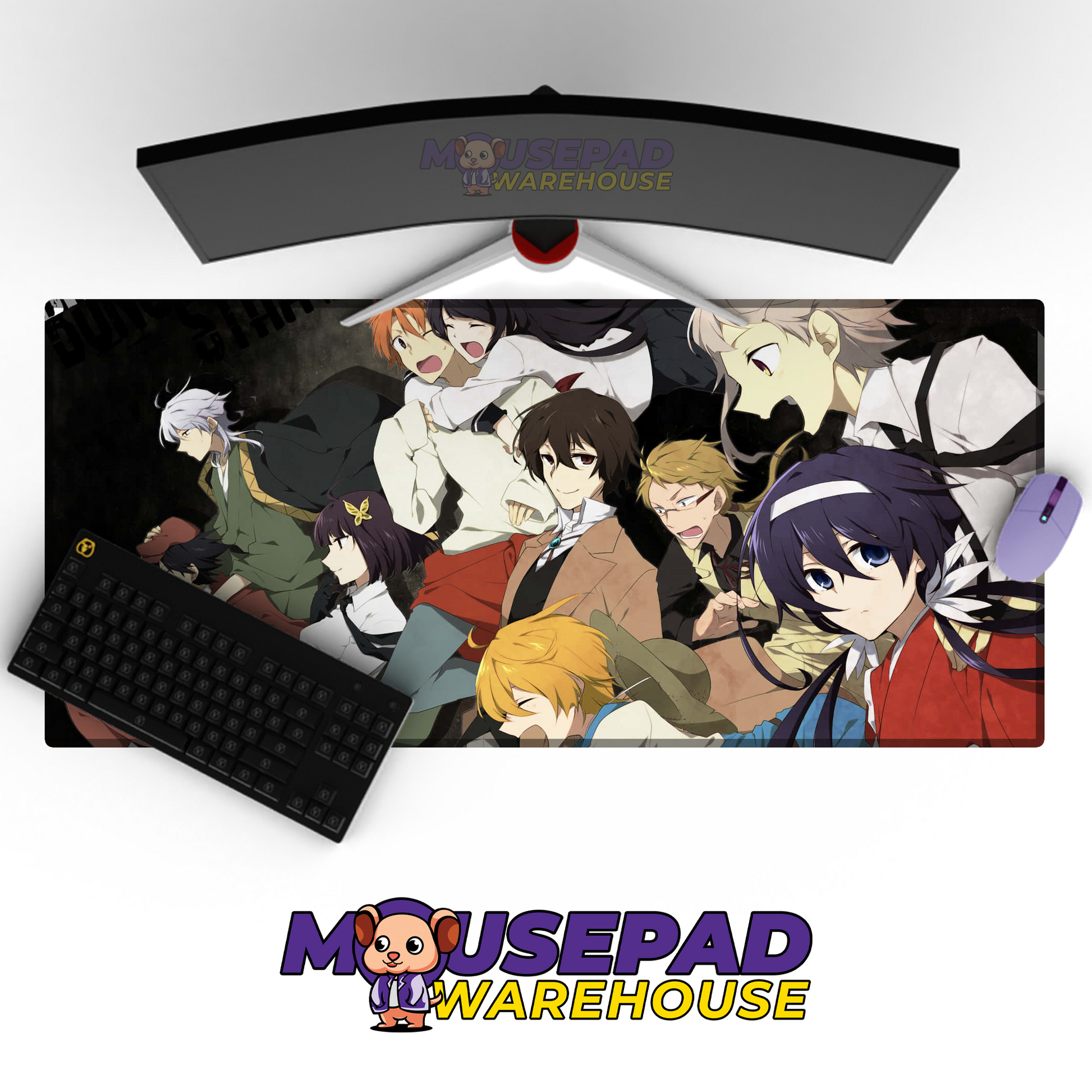 Bungo Stray Dogs V45 Mousepad Mockup