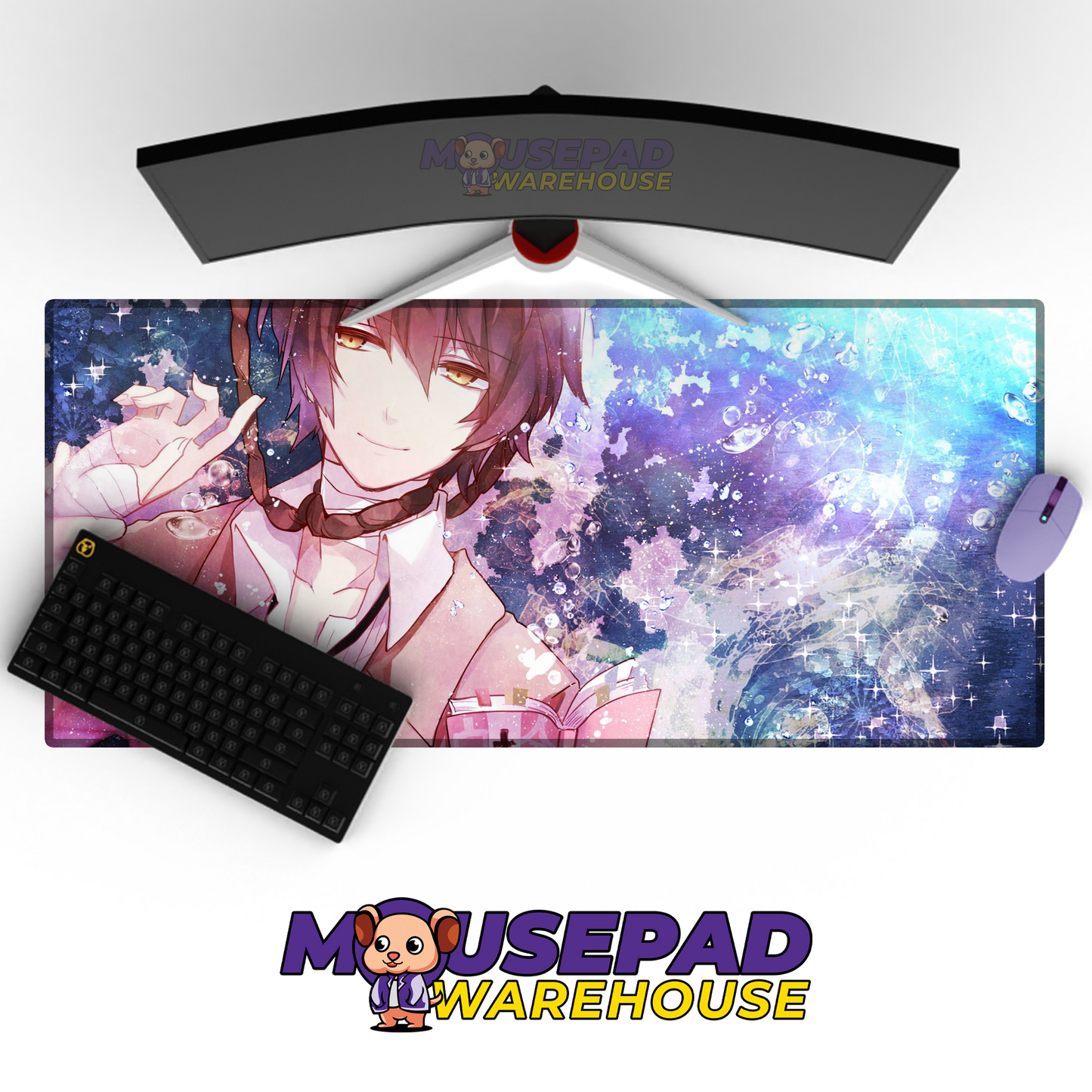 Bungo Stray Dogs V7 Mousepad Mockup