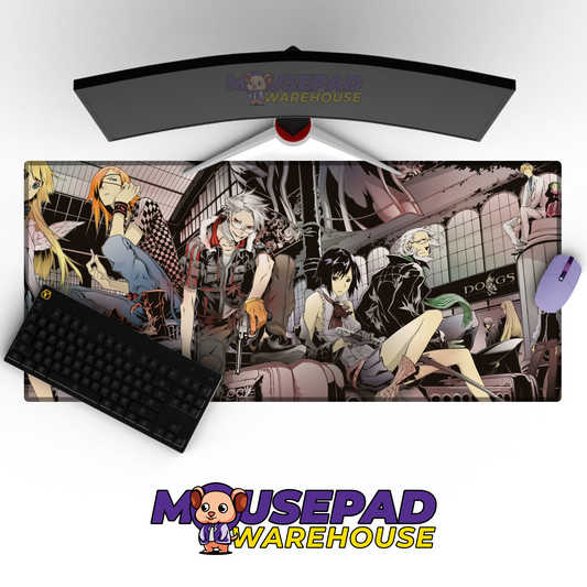 Bungo Stray Dogs V8 Mousepad Mockup