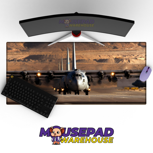 C-130 Hercules V12 Mousepad Deskmat Mockup