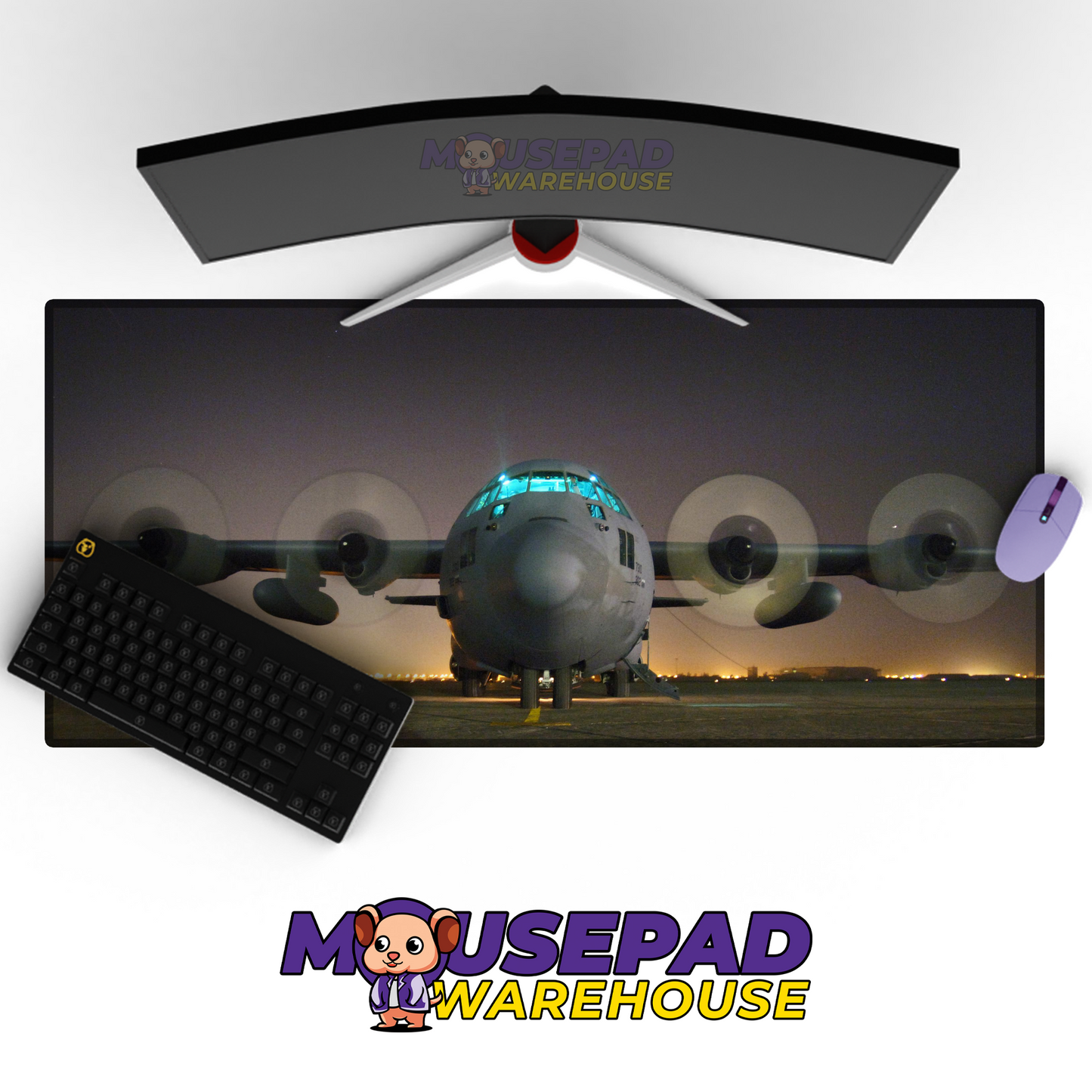 C-130 Hercules V13 Mousepad Deskmat Mockup