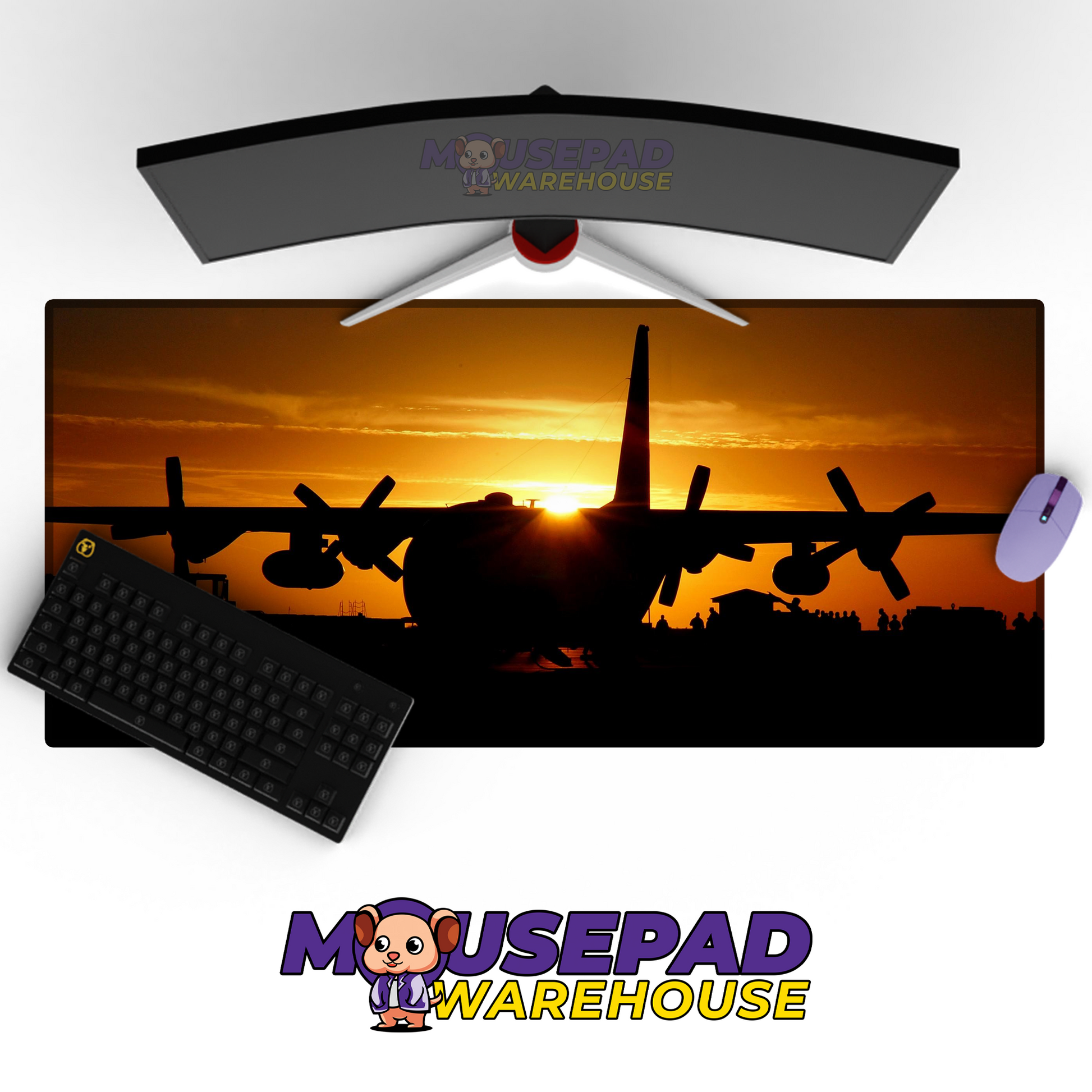 C-130 Hercules V18 Mousepad Deskmat Mockup
