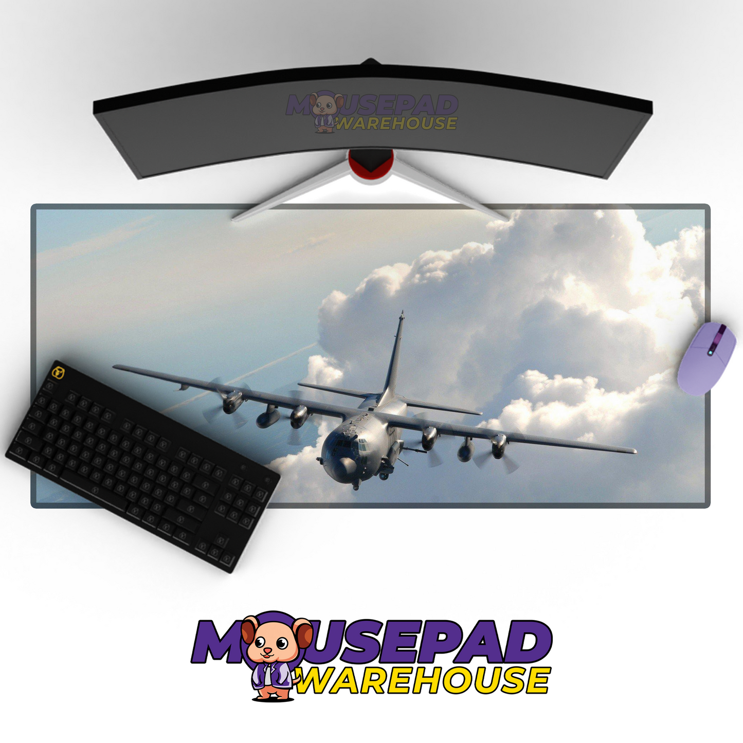 C-130 Hercules V20 Mousepad Deskmat Mockup