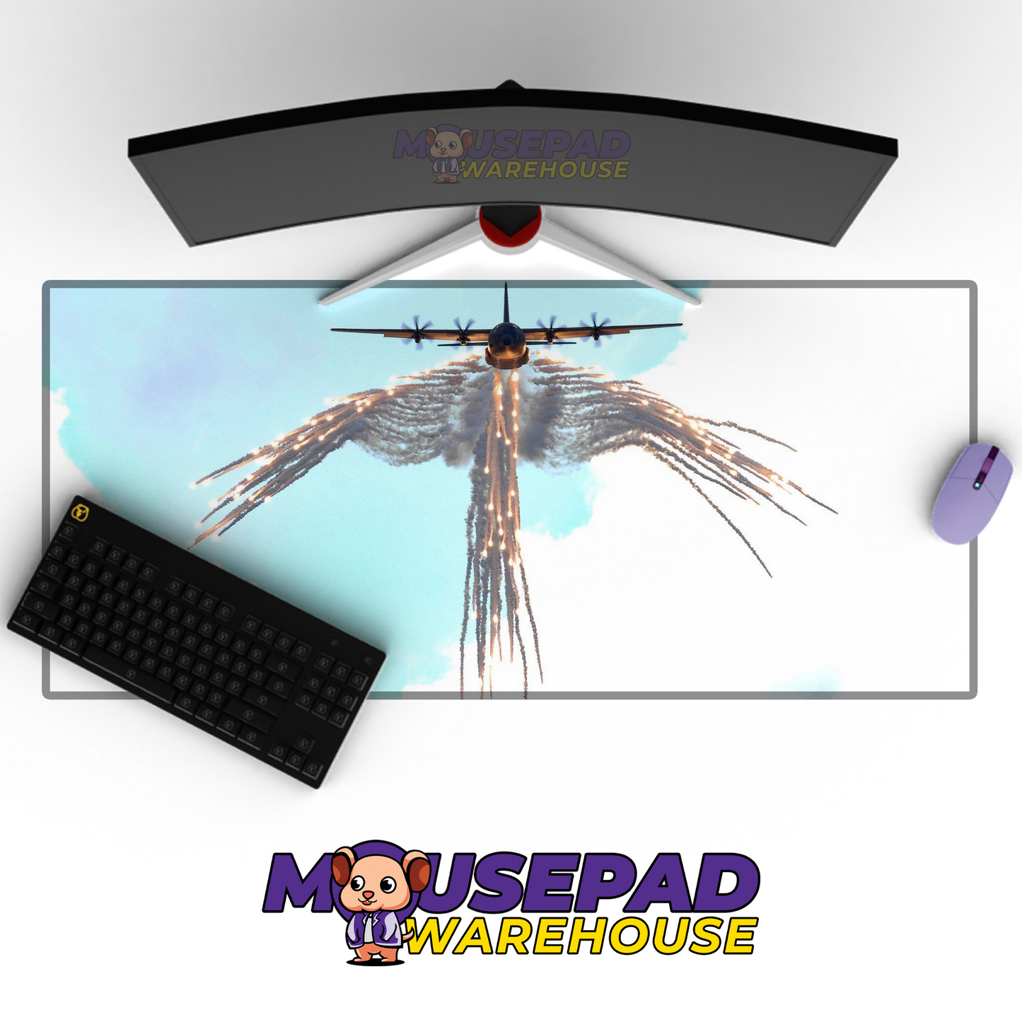 C-130 Hercules V23 Mousepad Deskmat Mockup
