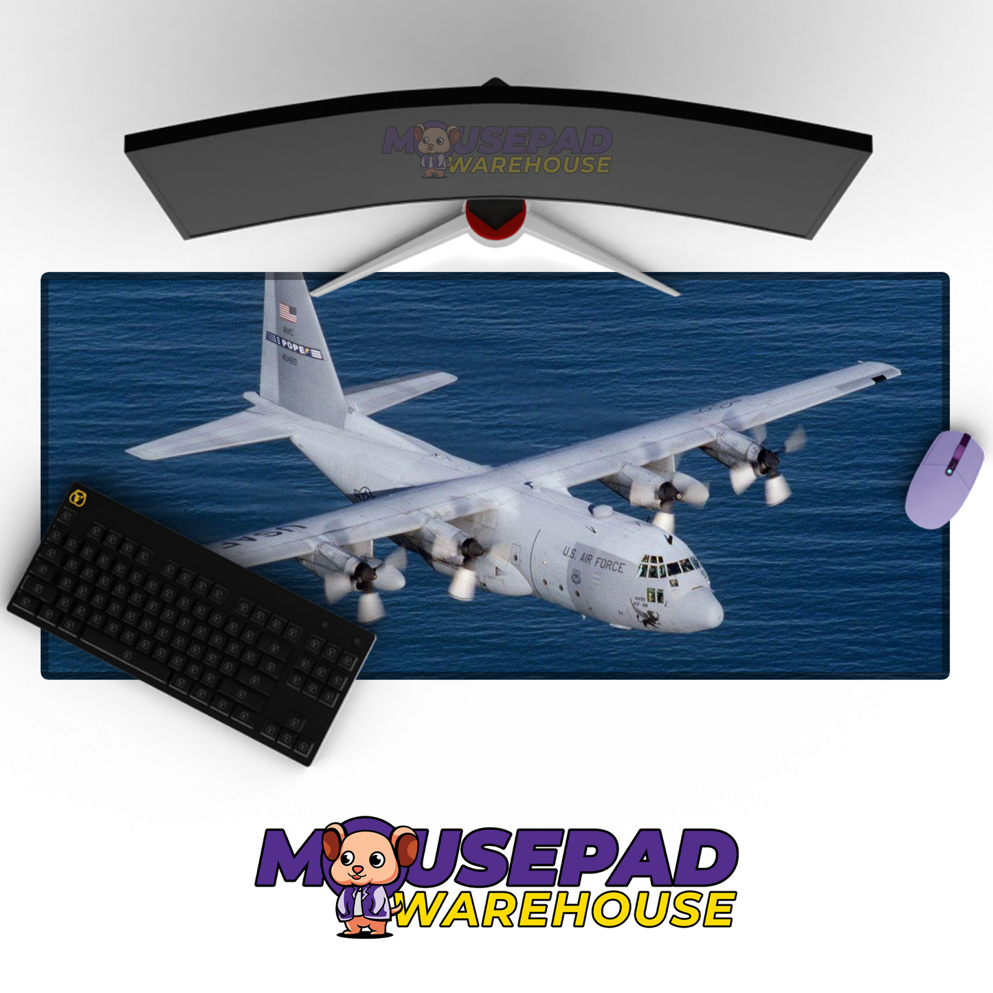 C-130 Hercules V28 Mousepad Deskmat Mockup