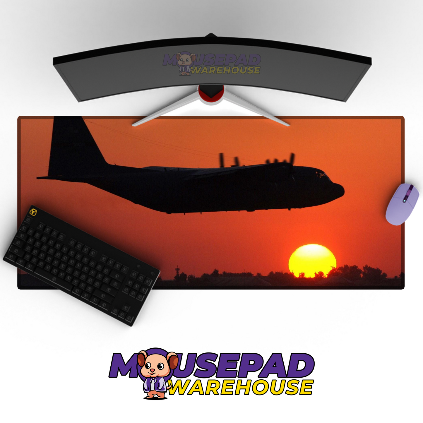 C-130 Hercules V29 Mousepad Deskmat Mockup