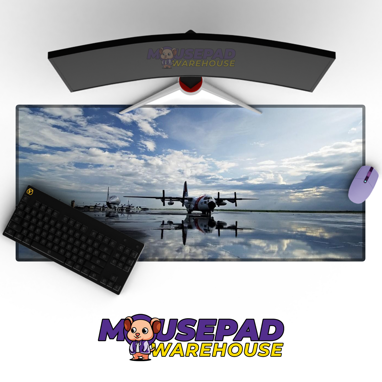 C-130 Hercules V30 Mousepad Deskmat Mockup