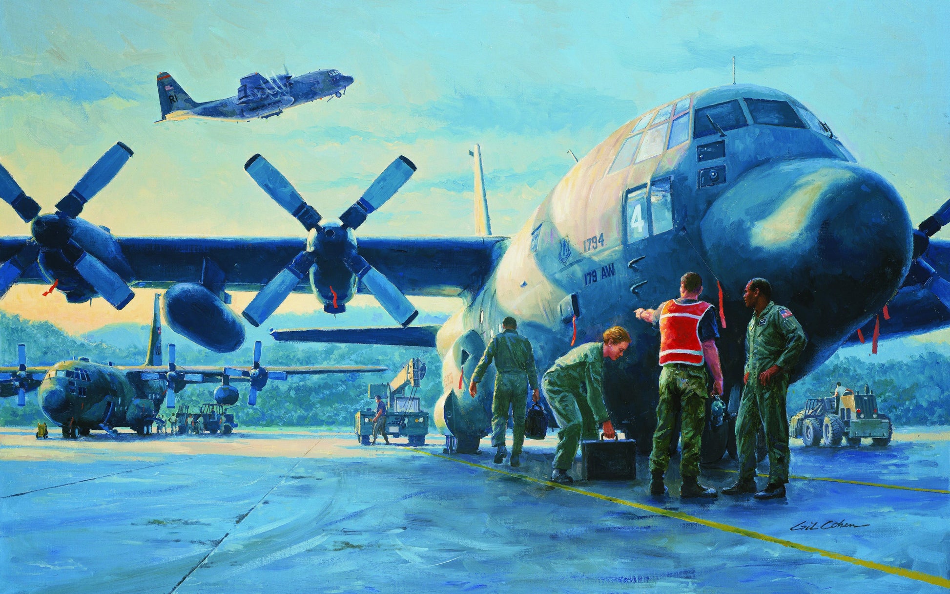 C-130 Hercules V38 Mousepad Deskmat