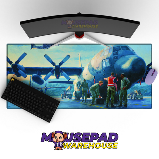 C-130 Hercules V38 Mousepad Deskmat Mockup
