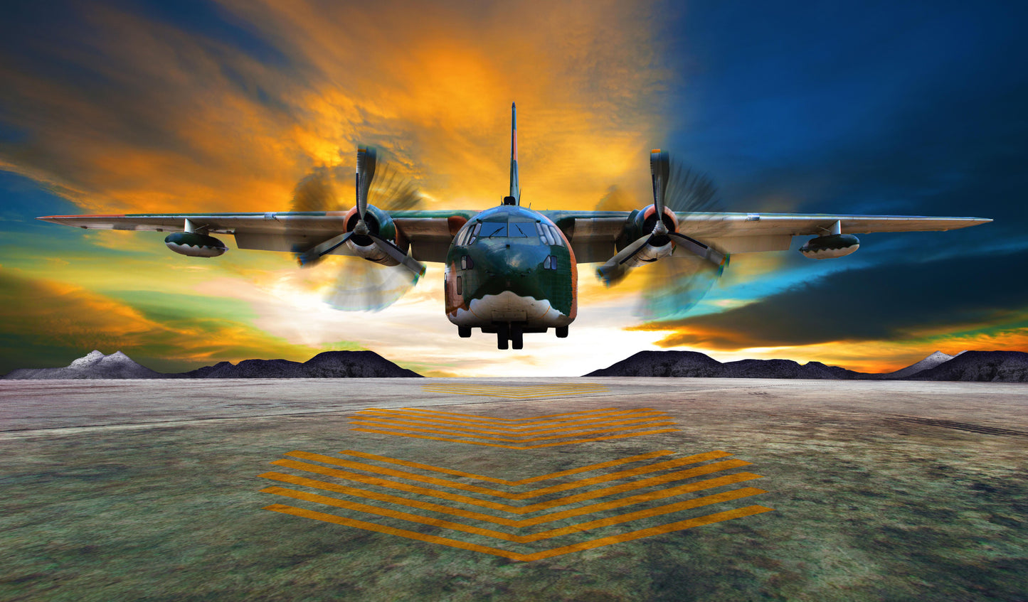 C-130 Hercules V4 Mousepad Deskmat
