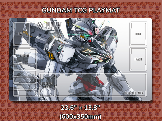 Calibarn V1 Gundam TCG Playmat Mockup