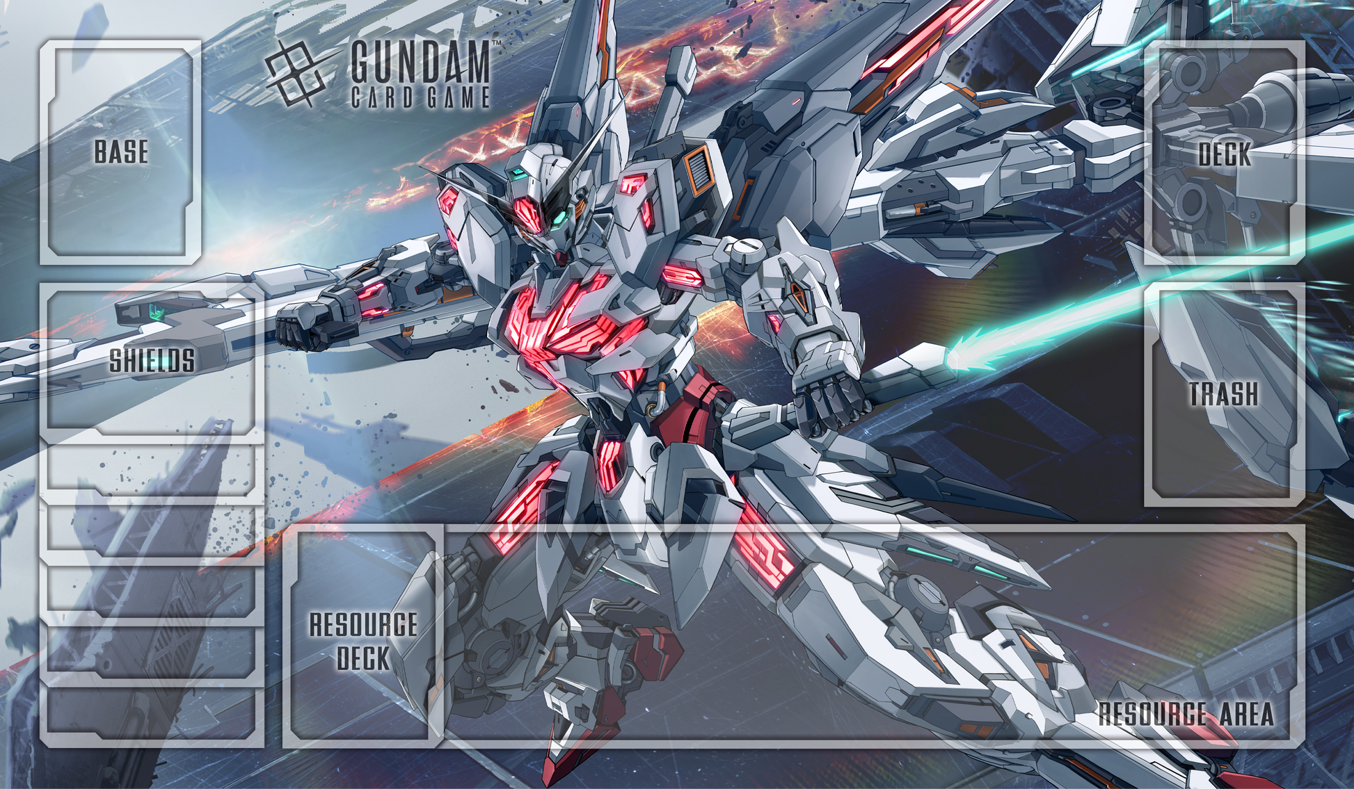 Calibarn V2 Gundam TCG Playmat