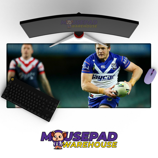 Canterbury Bulldogs V13 Mousepad Deskmat Mockup