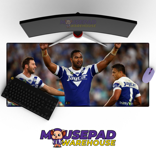 Canterbury Bulldogs V14 Mousepad Deskmat Mockup