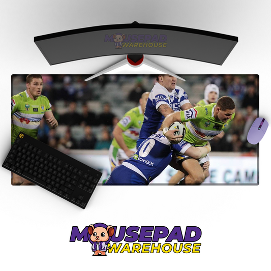Canterbury Bulldogs V17 Mousepad Deskmat Mockup