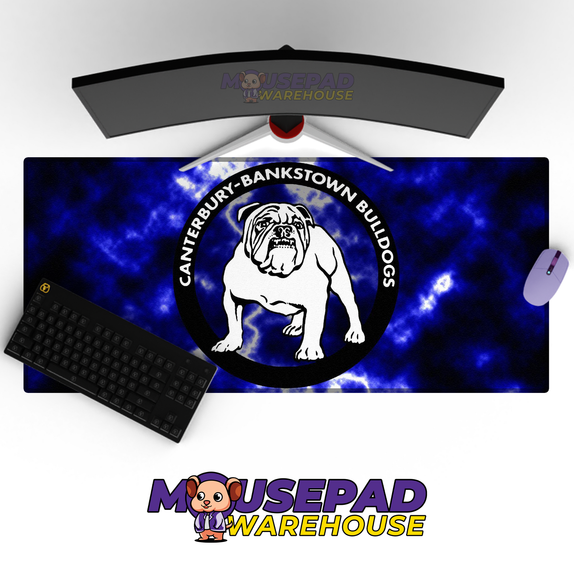 Canterbury Bulldogs V3 Mousepad Deskmat Mockup