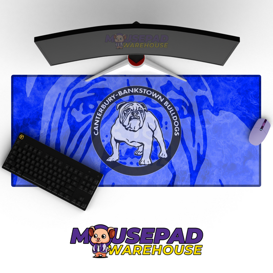 Canterbury Bulldogs V4 Mousepad Deskmat Mockup