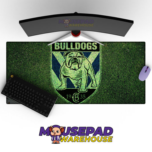 Canterbury Bulldogs V9 Mousepad Deskmat Mockup