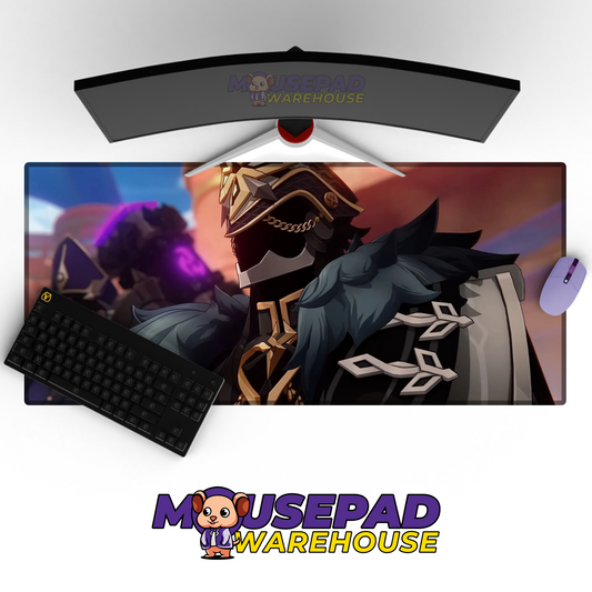 Capitano Genshin Impact V15 Mousepad Mockup