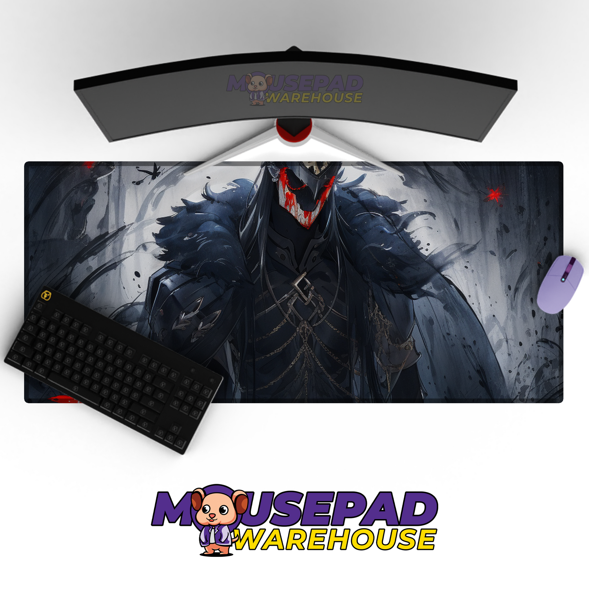 Capitano Genshin Impact V19 Mousepad Mockup