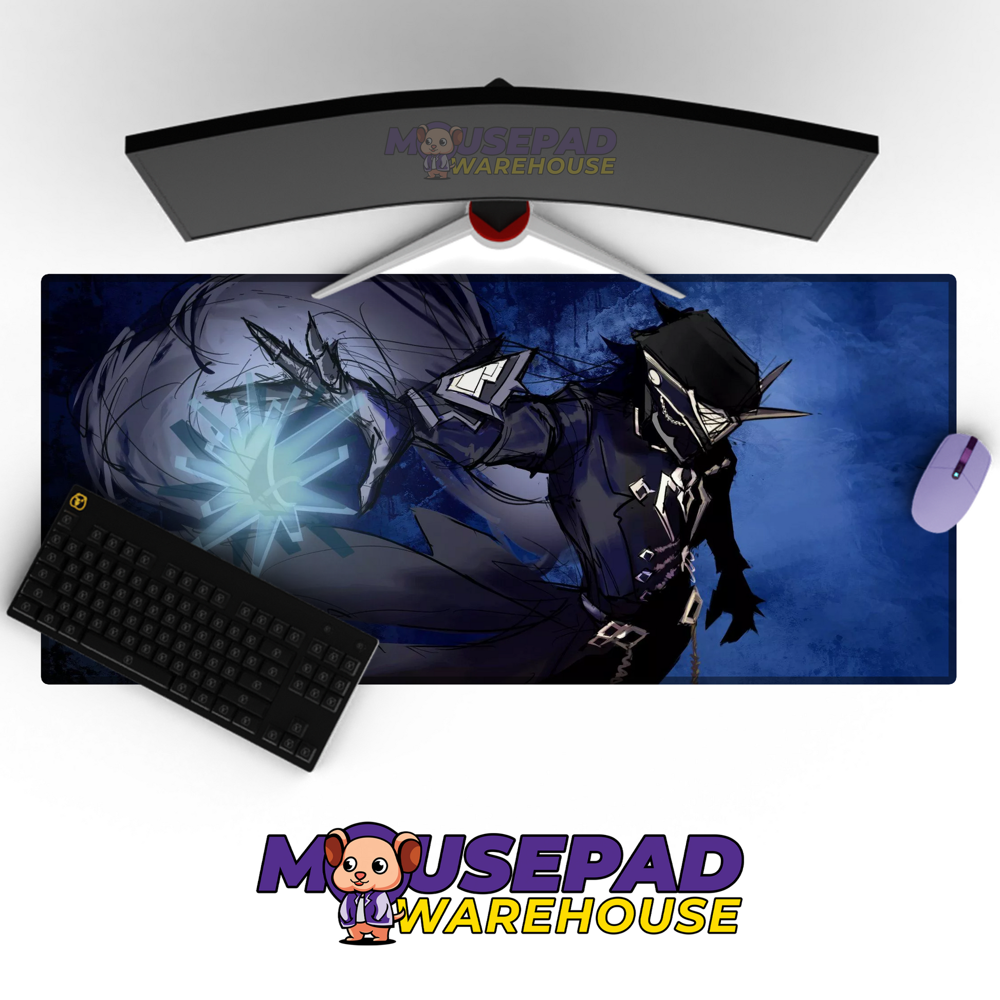 Capitano Genshin Impact V20 Mousepad Mockup