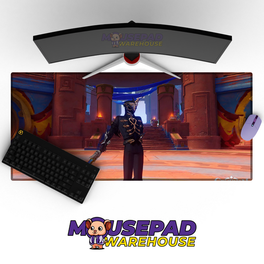 Capitano Genshin Impact V3 Mousepad Mockup