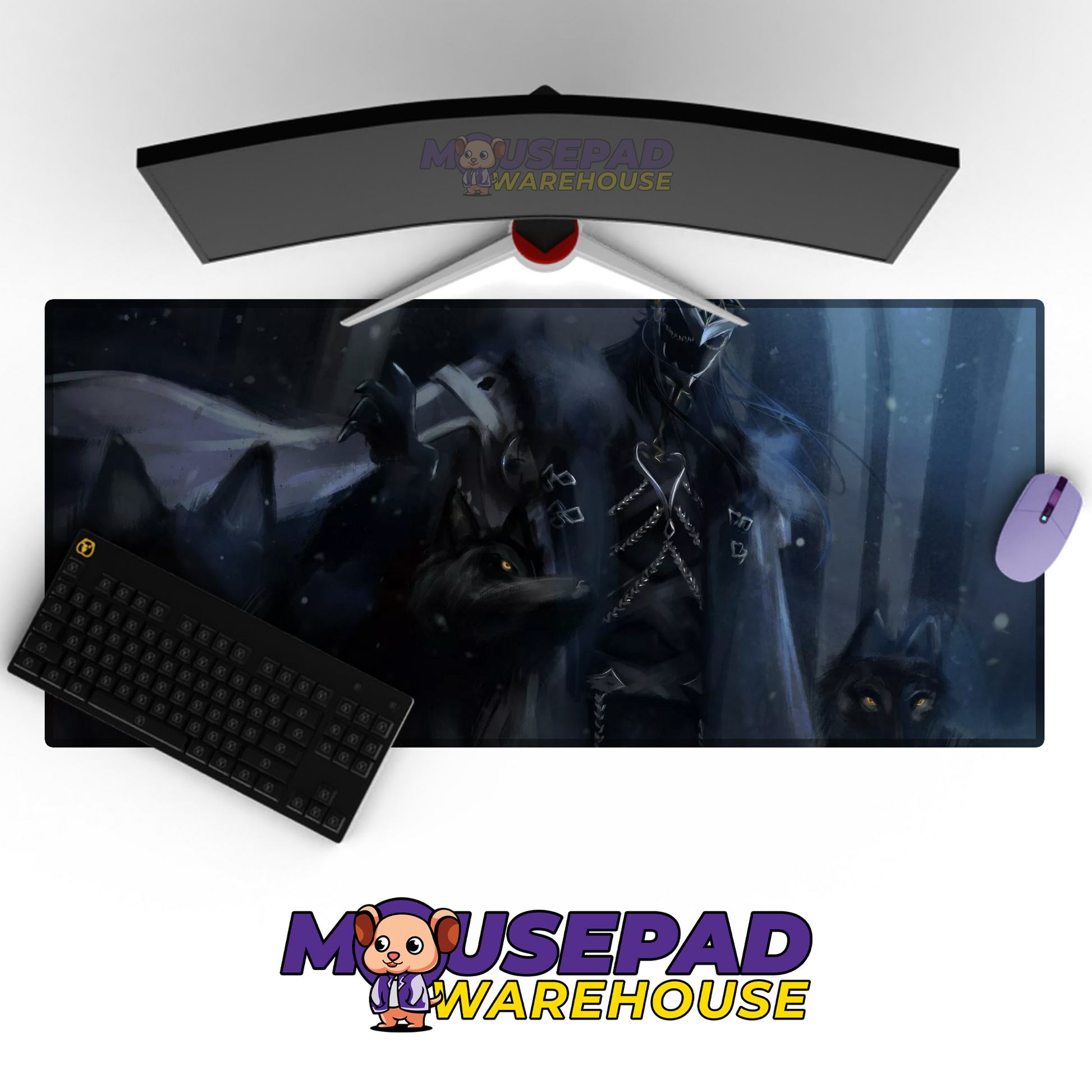 Capitano Genshin Impact V9 Mousepad Mockup