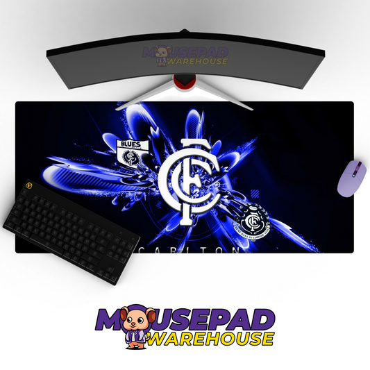 Carlton Blues V13 Mousepad Deskmat Mockup