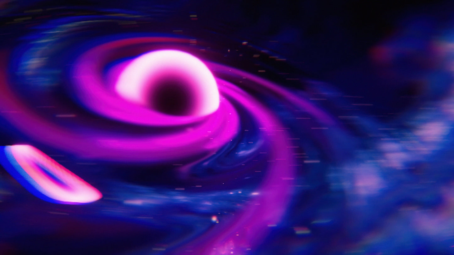Celestial Driftwave Space Galaxy Desk Mat