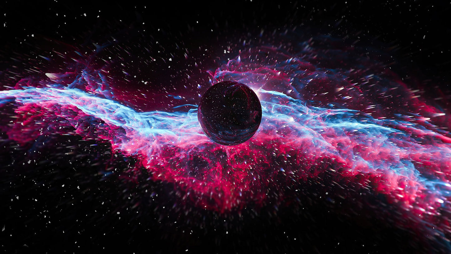 Celestial Nova Exploding Galaxy Space Mousepad