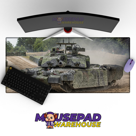 Challenger 2 Tank V11 Mousepad Deskmat Mockup