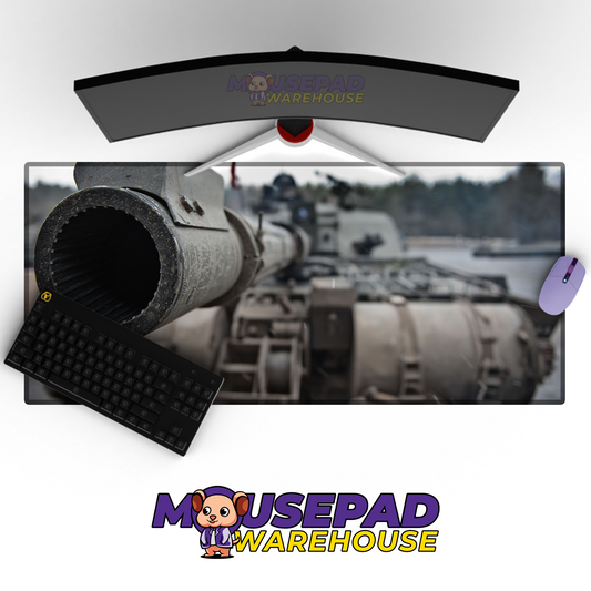 Challenger 2 Tank V12 Mousepad Deskmat Mockup
