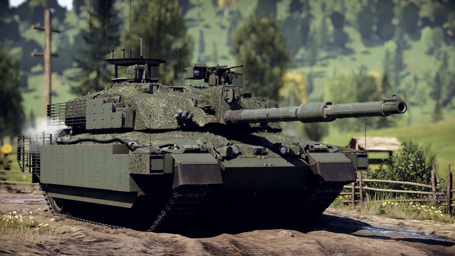 Challenger 2 Tank V14 Mousepad Deskmat