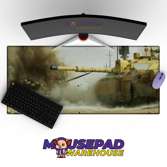 Challenger 2 Tank V1 Mousepad Deskmat Mockup