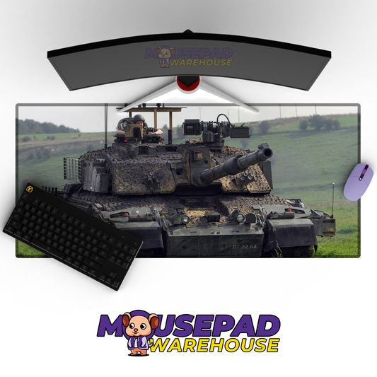 Challenger 2 Tank V4 Mousepad Deskmat Mockup