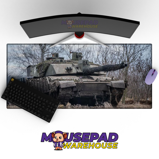 Challenger 2 Tank V9 Mousepad Deskmat Mockup