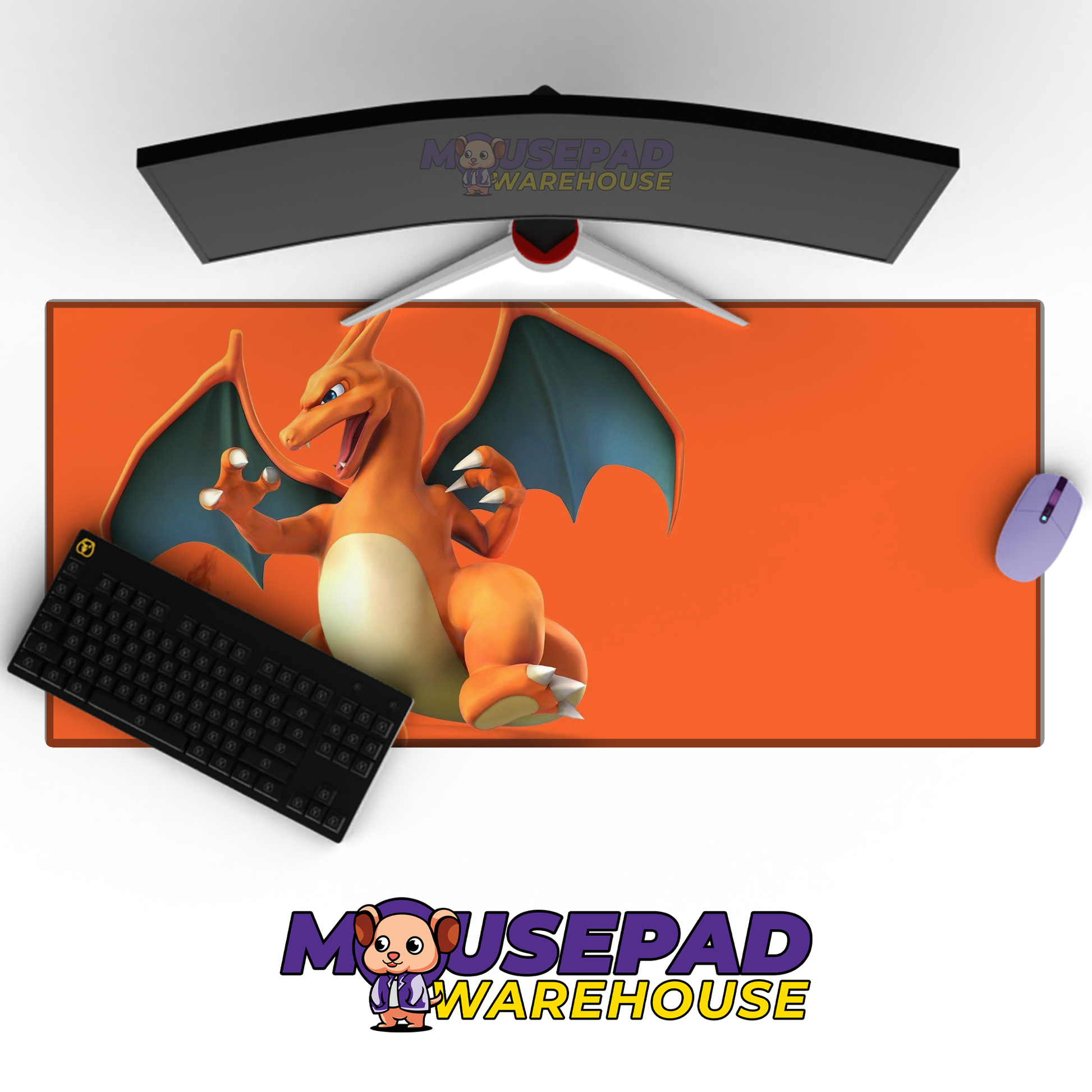 Charizard Smash Pose Mockup