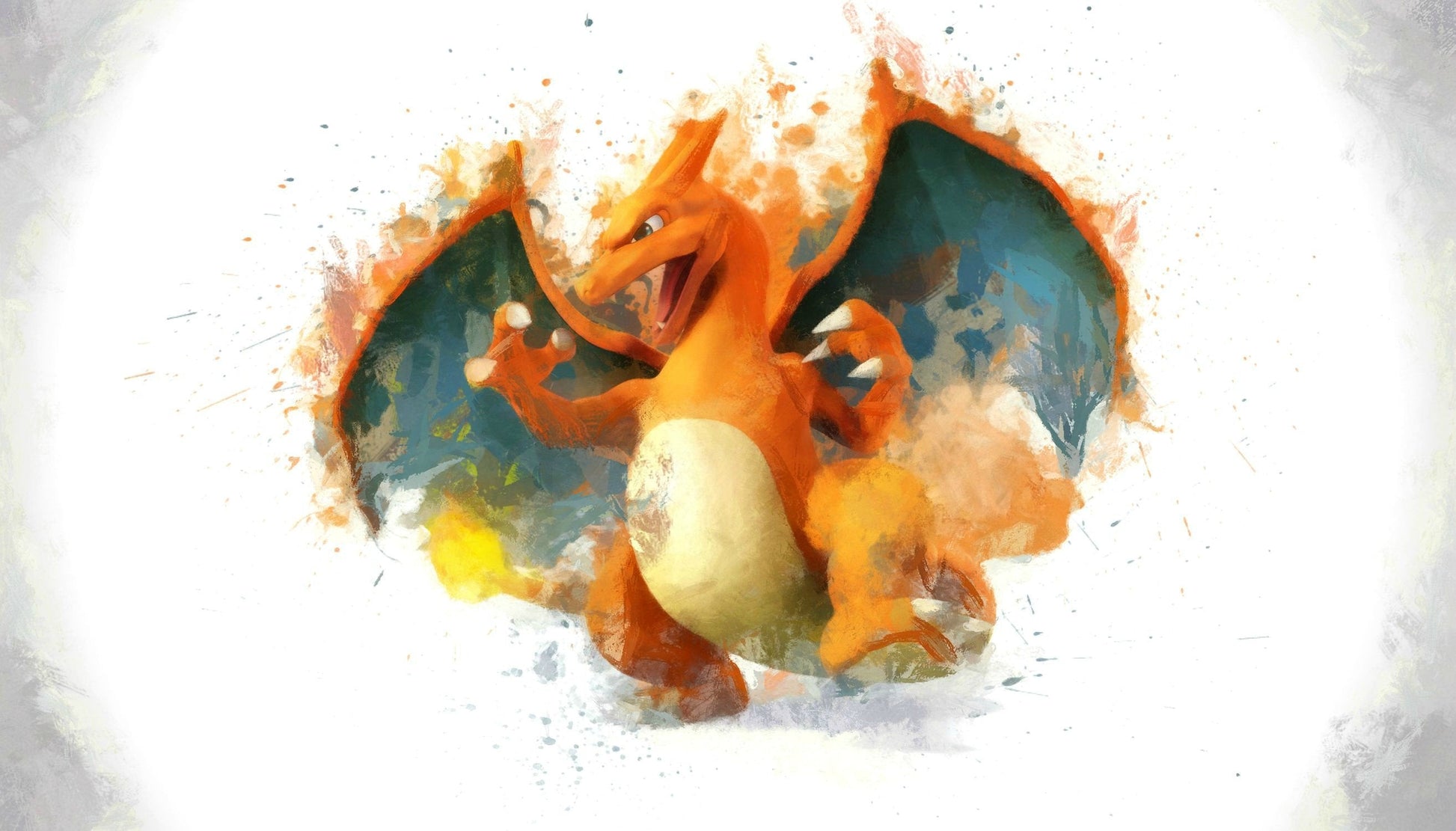 Charizard Water Art