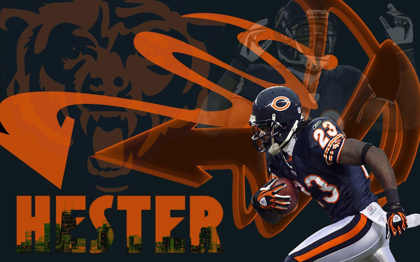 Chicago Bears V12 Mousepad Deskmat
