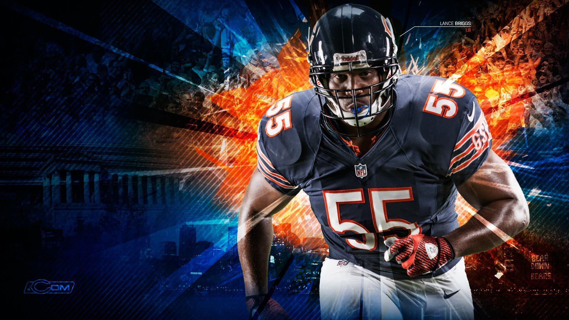 Chicago Bears V15 Mousepad Deskmat