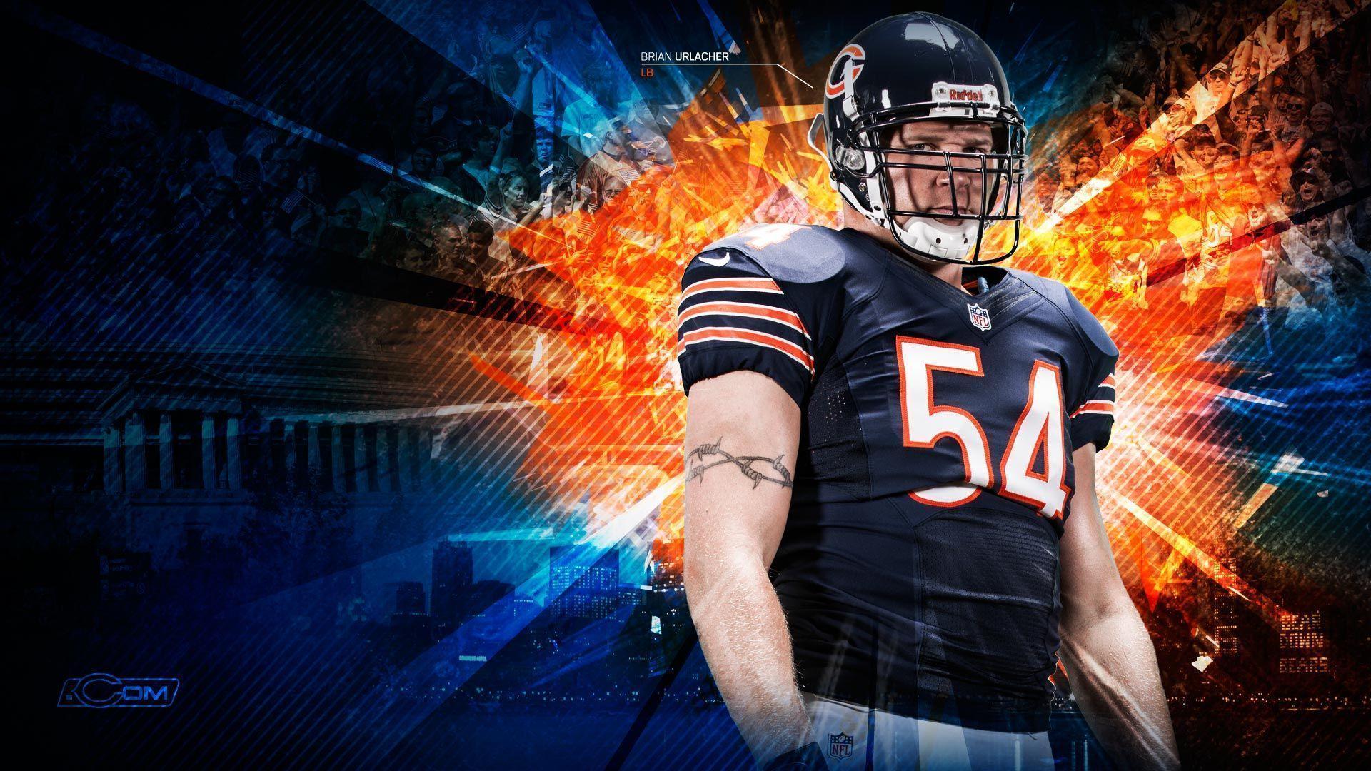Chicago Bears V16 Mousepad Deskmat