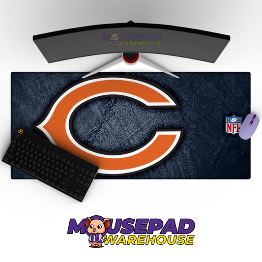 Chicago Bears V17 Mousepad Deskmat Mockup