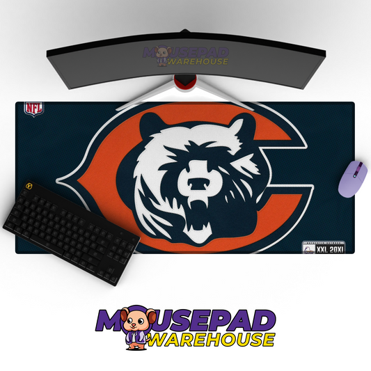 Chicago Bears V24 Mousepad Deskmat Mockup