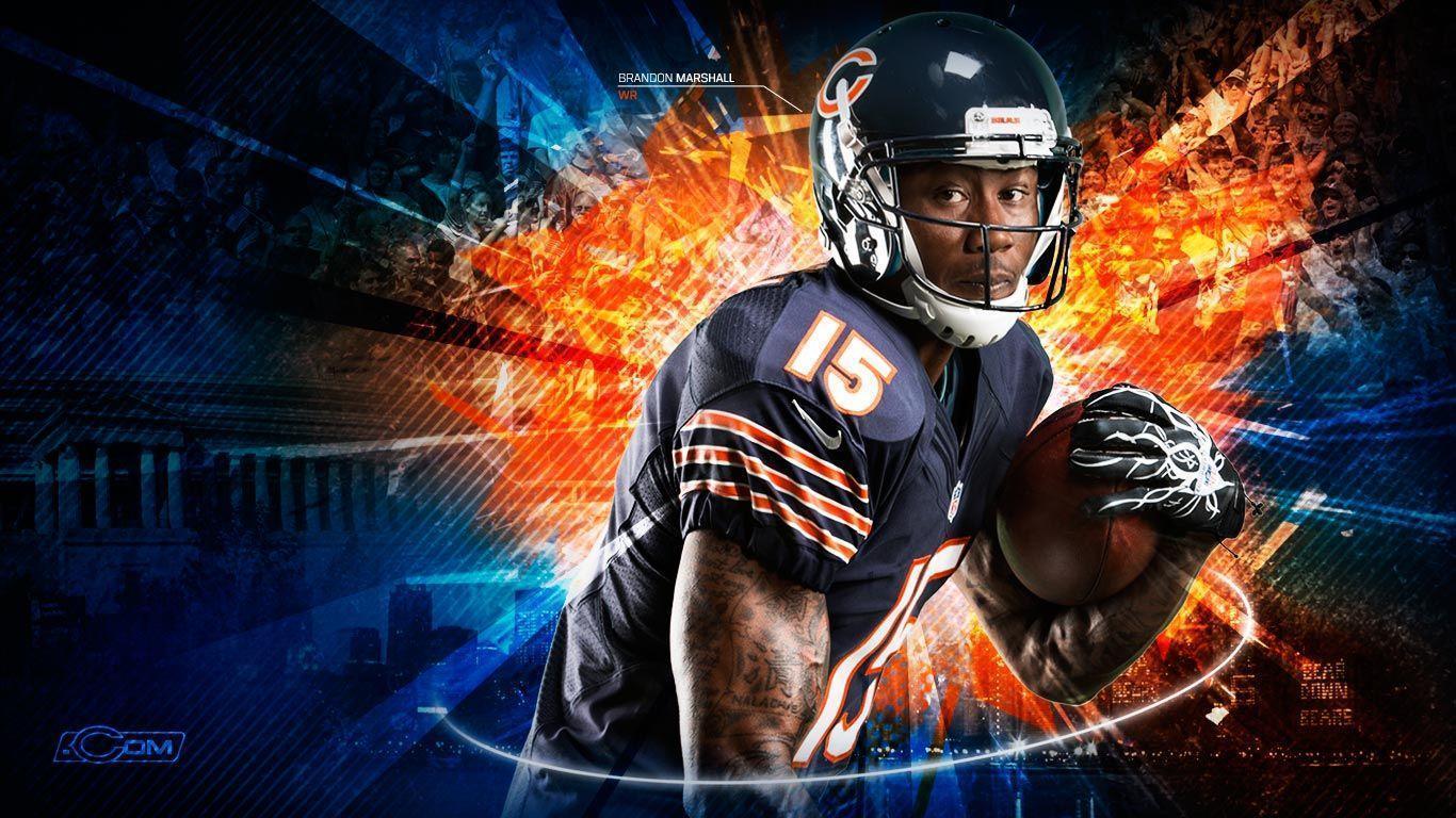 Chicago Bears V25 Mousepad Deskmat
