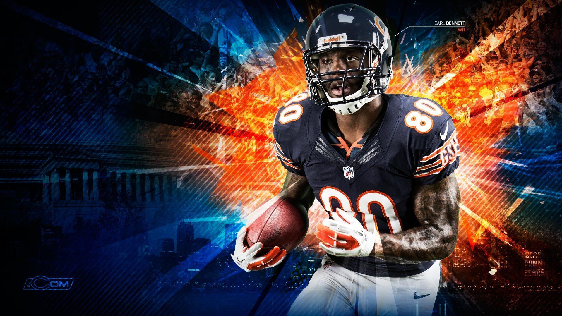 Chicago Bears V33 Mousepad Deskmat