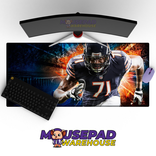 Chicago Bears V34 Mousepad Deskmat Mockup